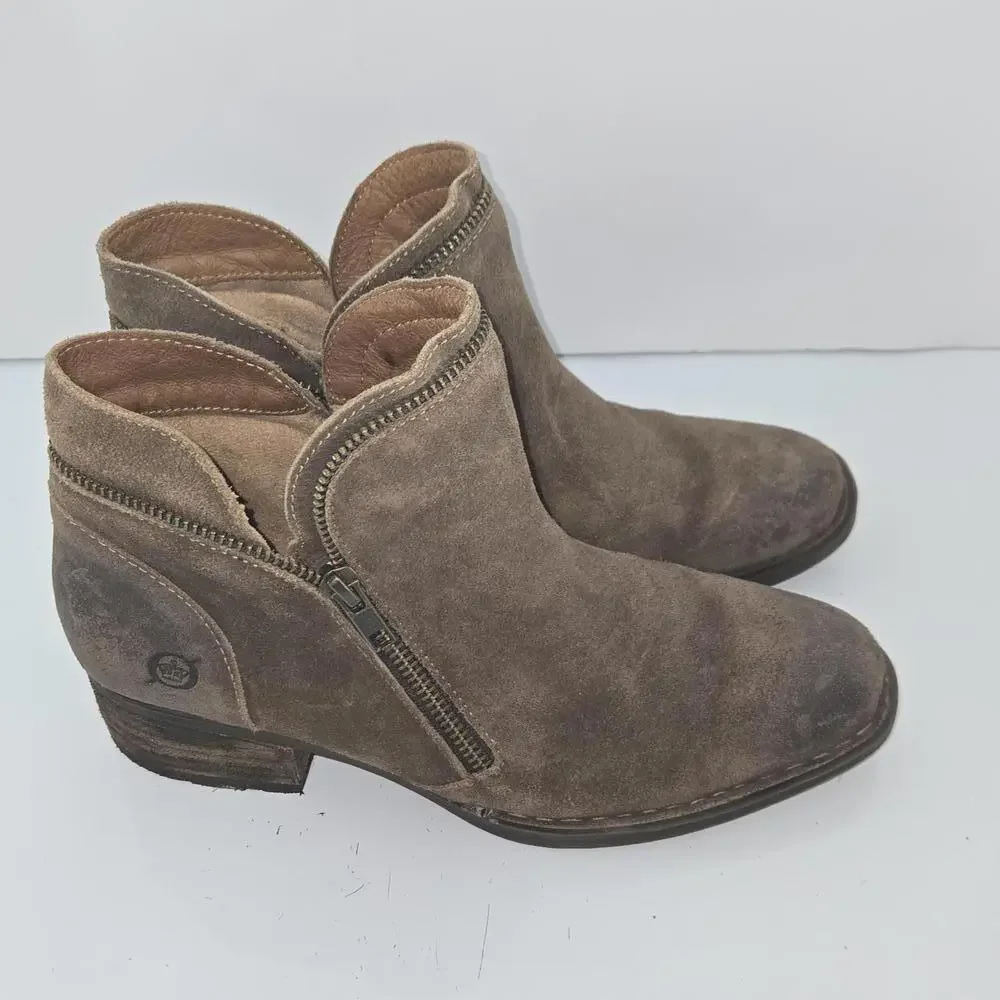 0312 Born Taupe Bootie‎ Women's Size 8M - Picture 2 of 10